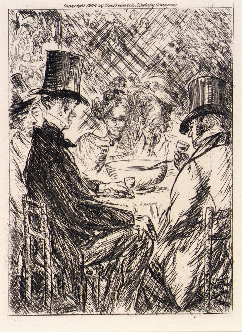 William James Glackens - You Like It, Drink It