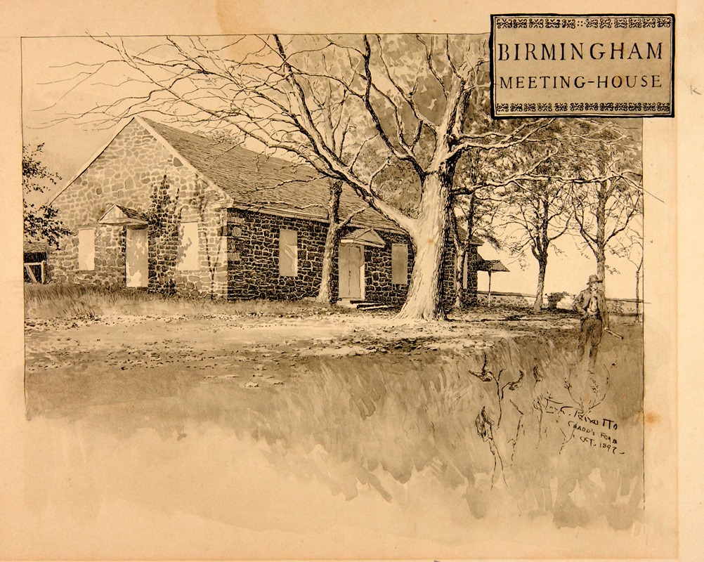 Ernest Peixotto - Birmingham Meeting House