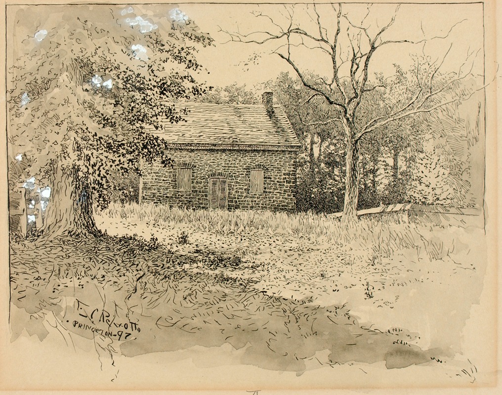 Ernest Peixotto - Princeton Quaker Meeting House