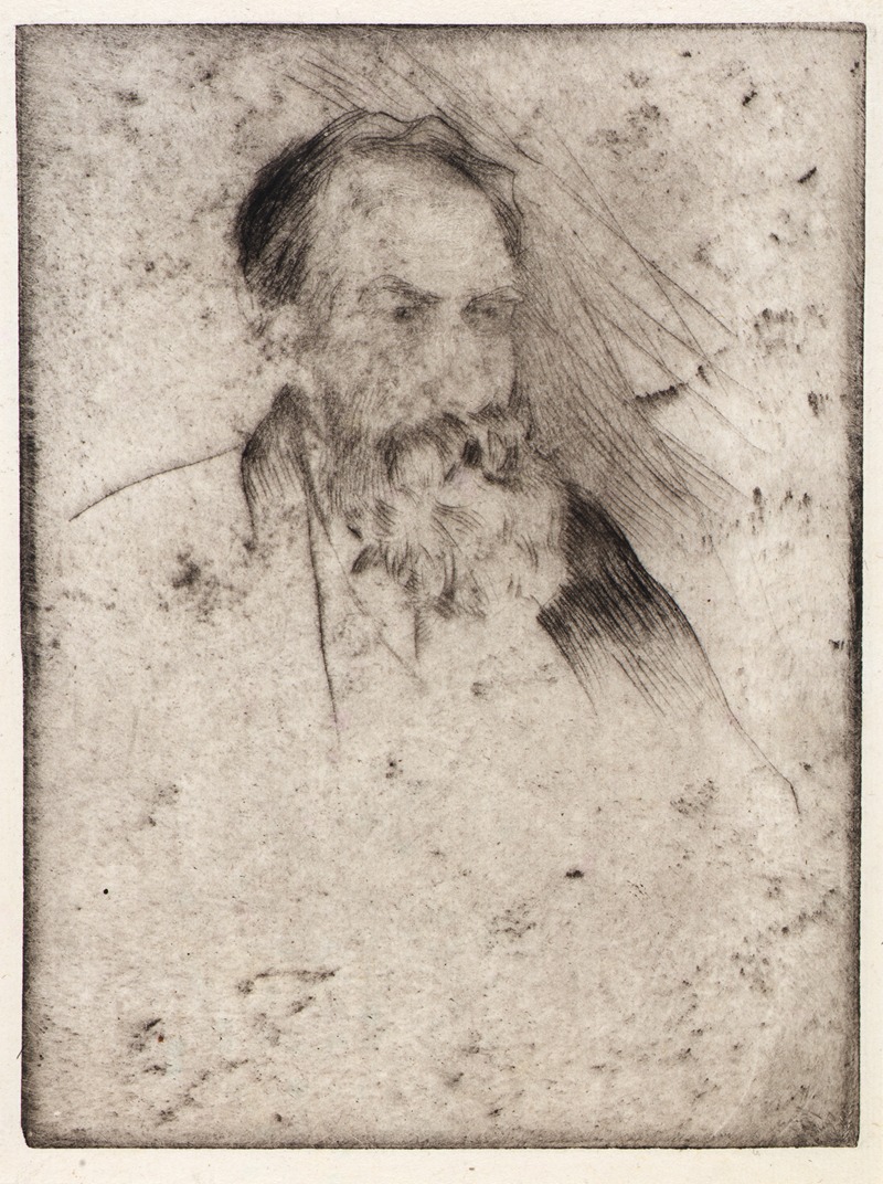 Julian Alden Weir - Portrait of Albert P. Ryder