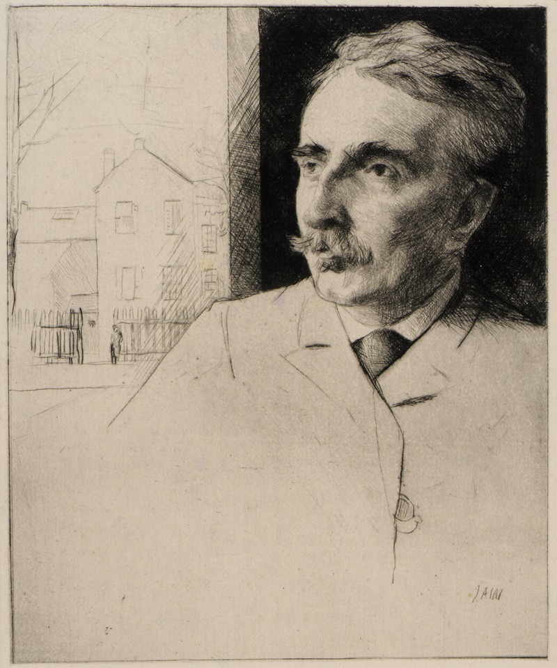 Julian Alden Weir - Portrait of John F. Weir