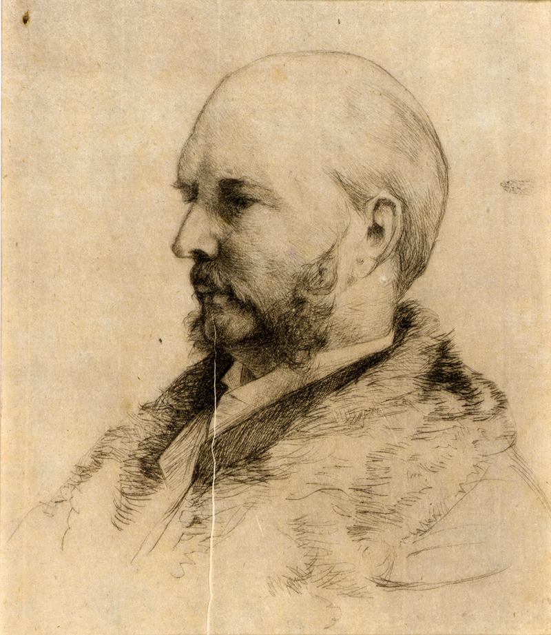 Julian Alden Weir - Portrait of Robert Hoe