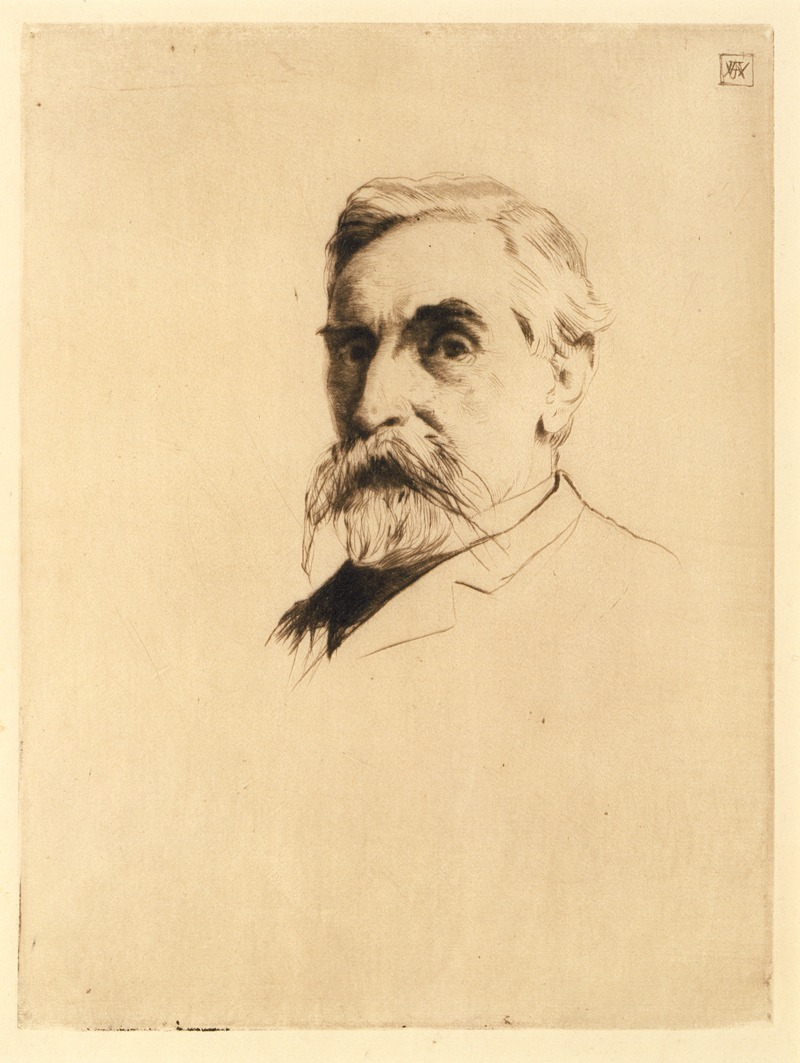 Julian Alden Weir - Portrait of Robert Weir