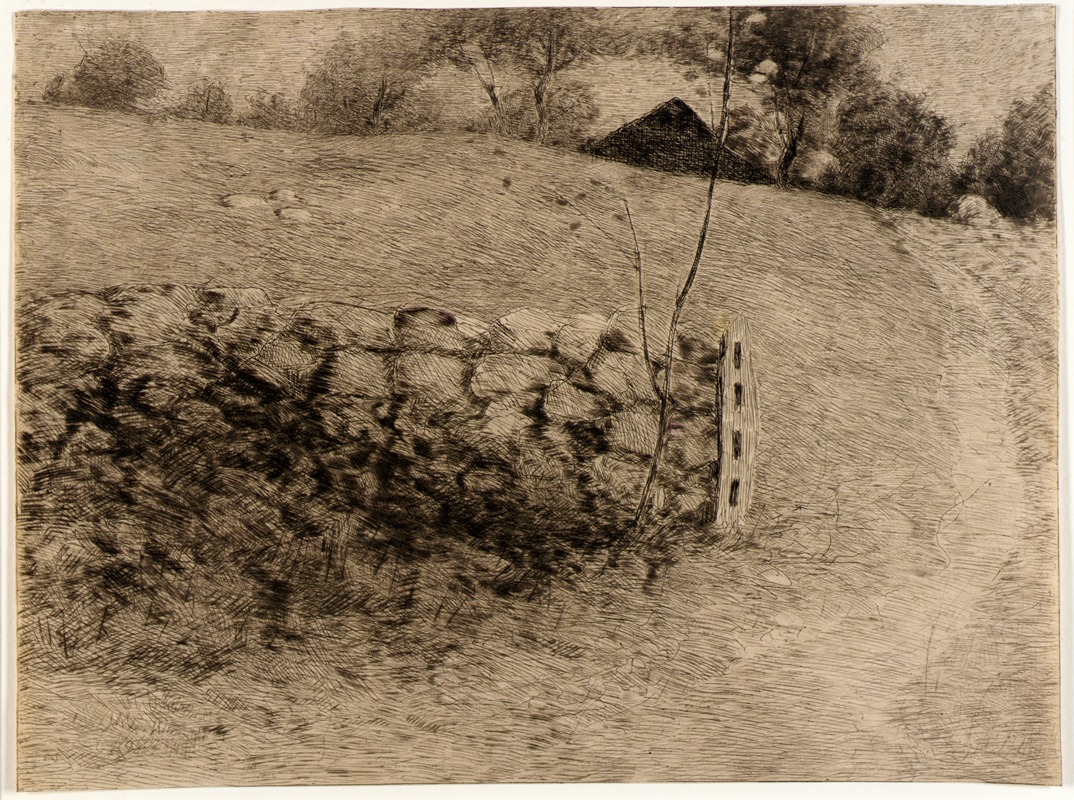 Julian Alden Weir - The Barn Lot