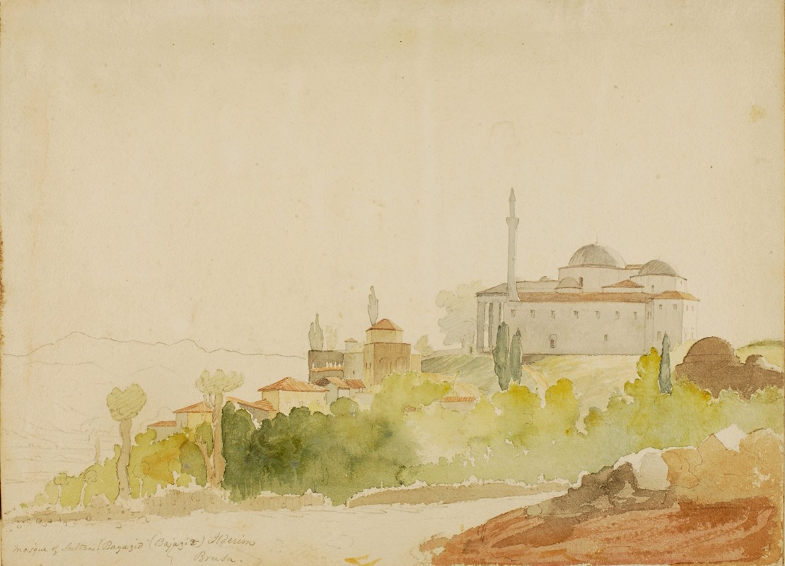 Miner Kilbourne Kellogg - Mosque of Sultan Bajazid I;​derim, Brusa
