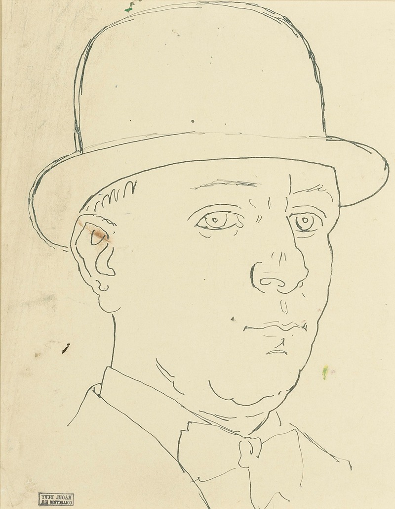 Raoul Dufy - Portrait de Mr Kessler