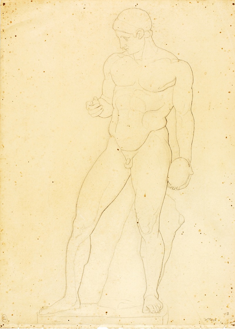 William Page - Standing Discus Thrower (Vatican no. 615), front view