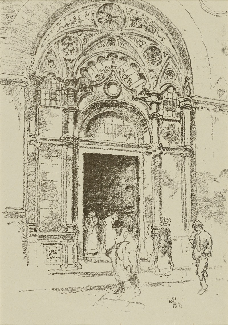 William Penhallow Henderson - Door at San Michele