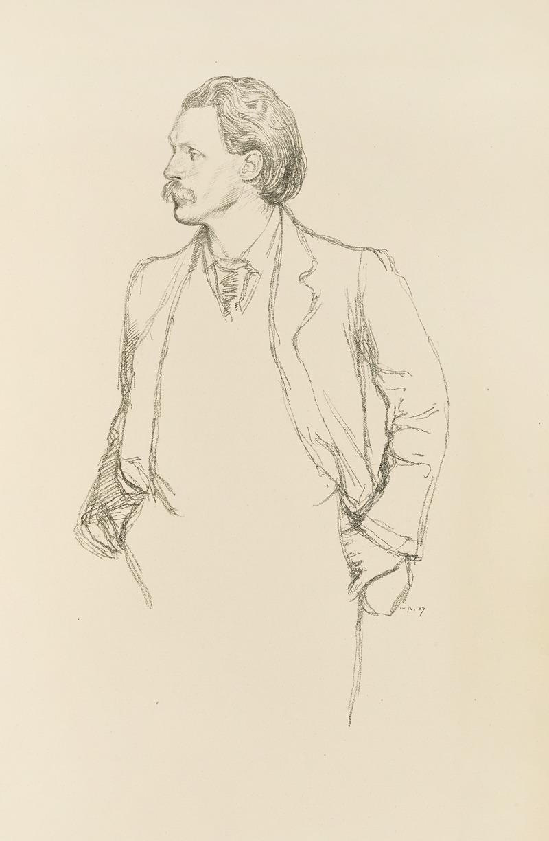 William Rothenstein - Mr. George Gissing