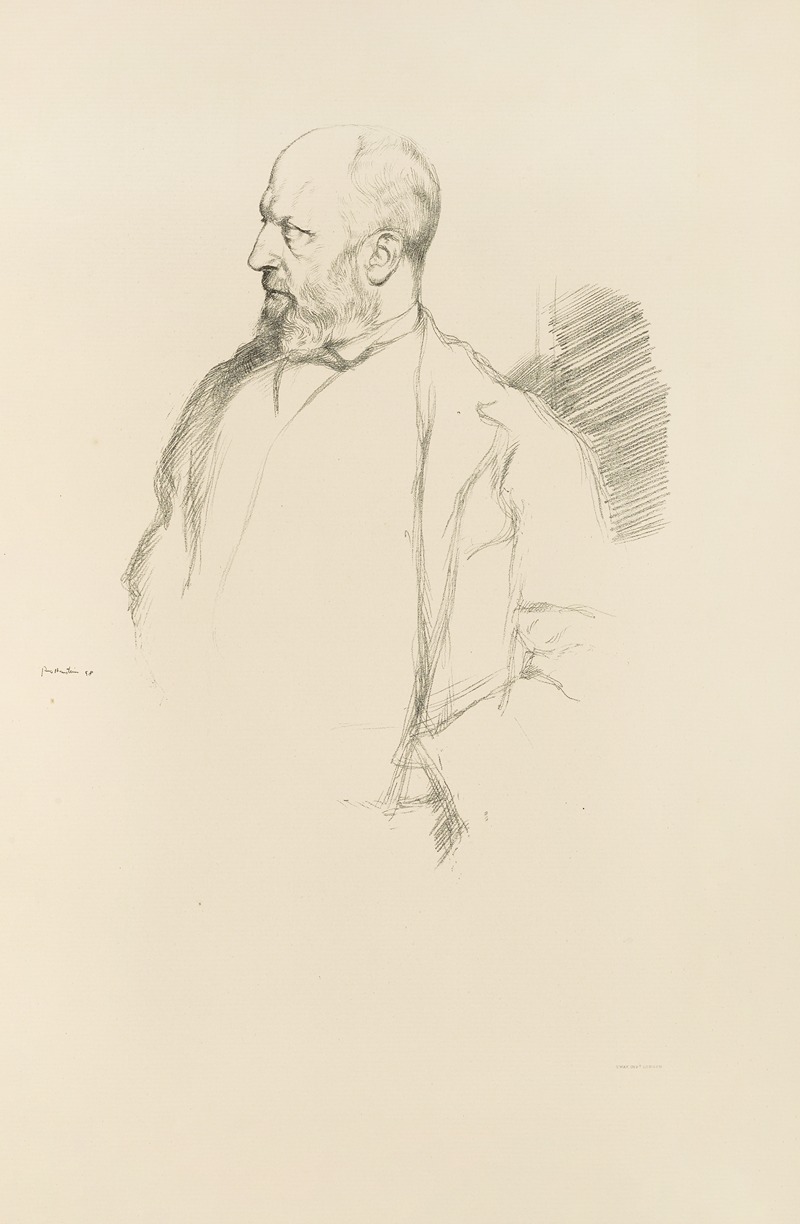 William Rothenstein - Mr. Henry James