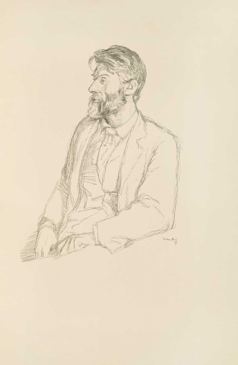 William Rothenstein - Mr. Robert Bridges