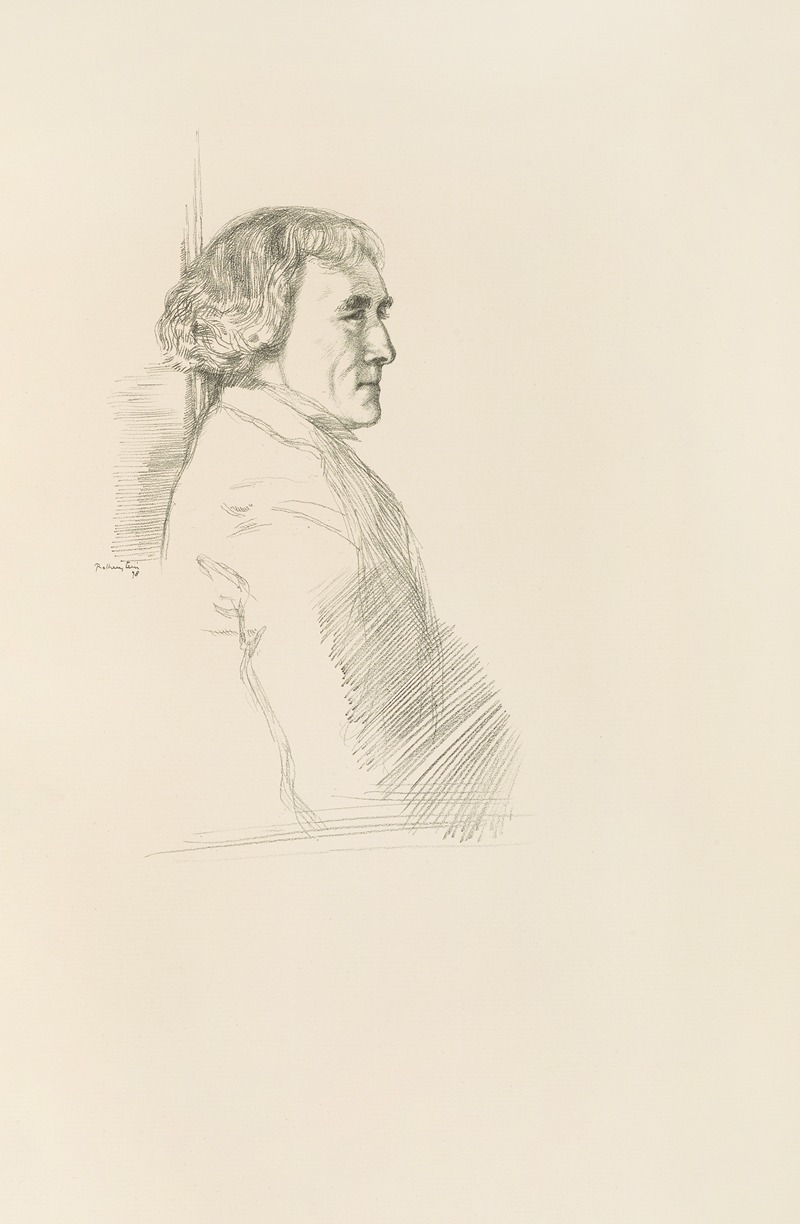 William Rothenstein - Sir Henry Irving