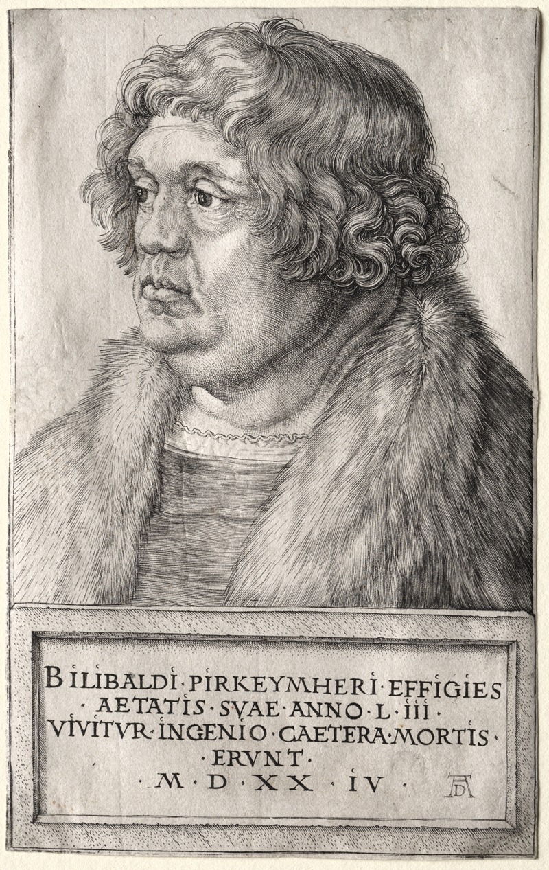 Albrecht Dürer - Willibald Pirkheimer