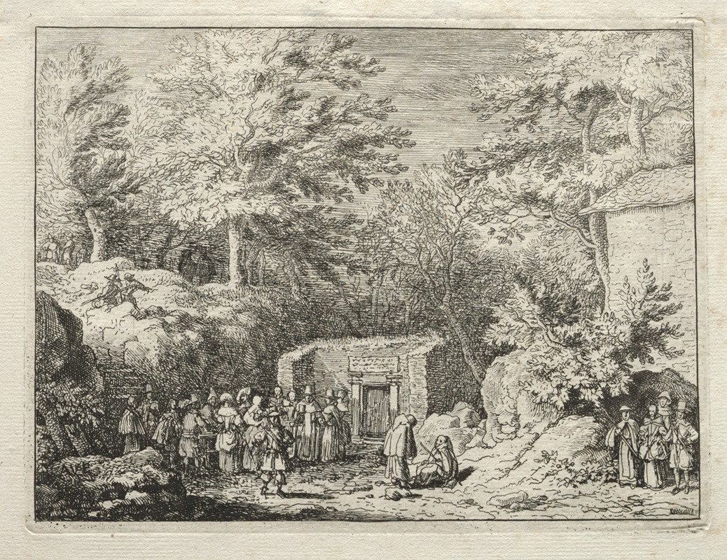 Allart van Everdingen - The Fourth Spring, The Spring at Sauvenière