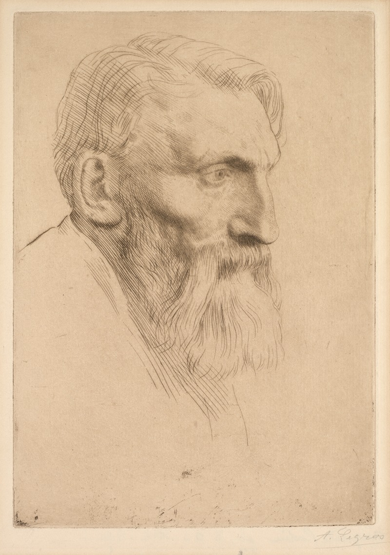 Alphonse Legros - Auguste Rodin