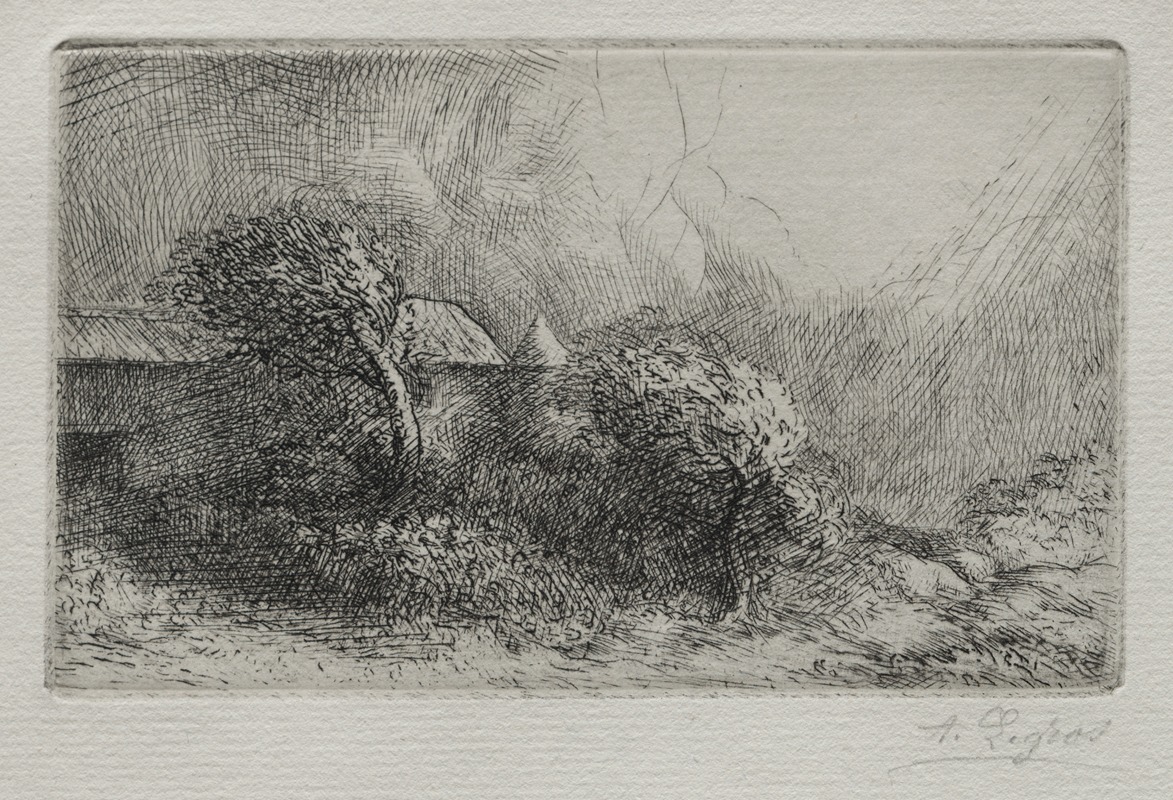 Alphonse Legros - Chailli; End of a Storm (Effet d’orage)