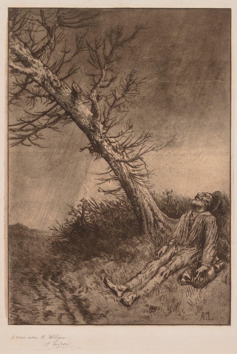 Alphonse Legros - Death of a Vagabond