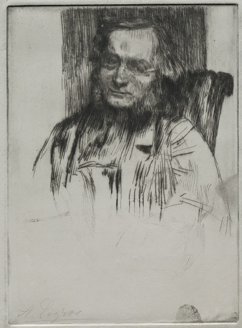 Alphonse Legros - Edwin Edwards