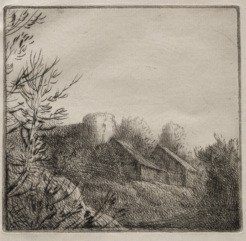 Alphonse Legros - Farm at Valoux