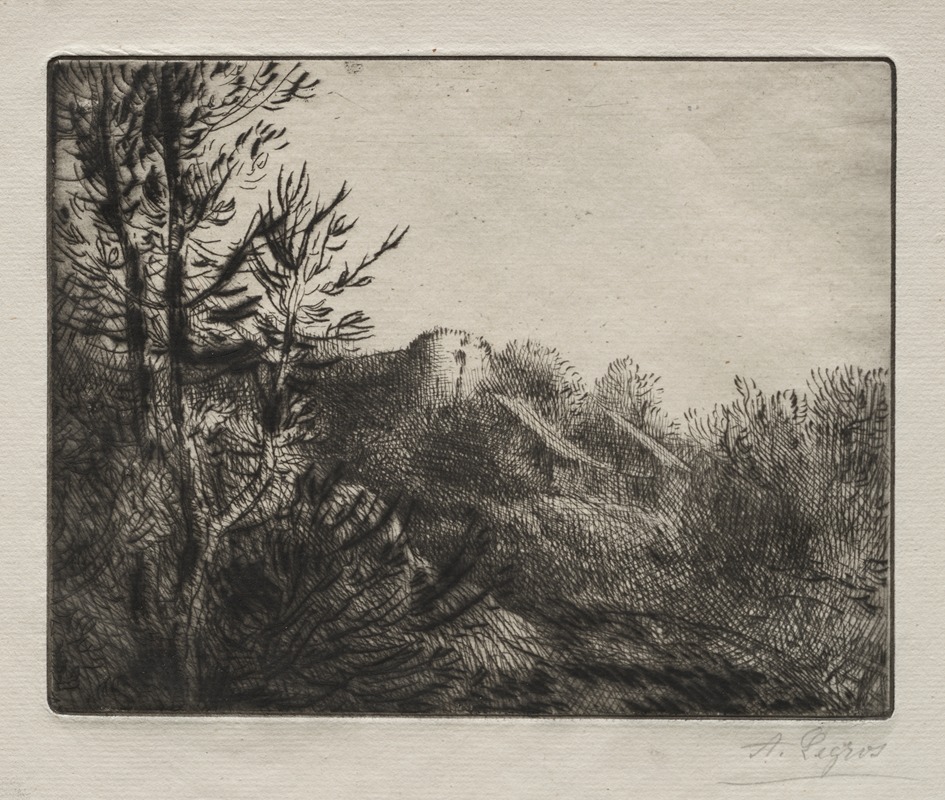 Alphonse Legros - La ferme de valoux