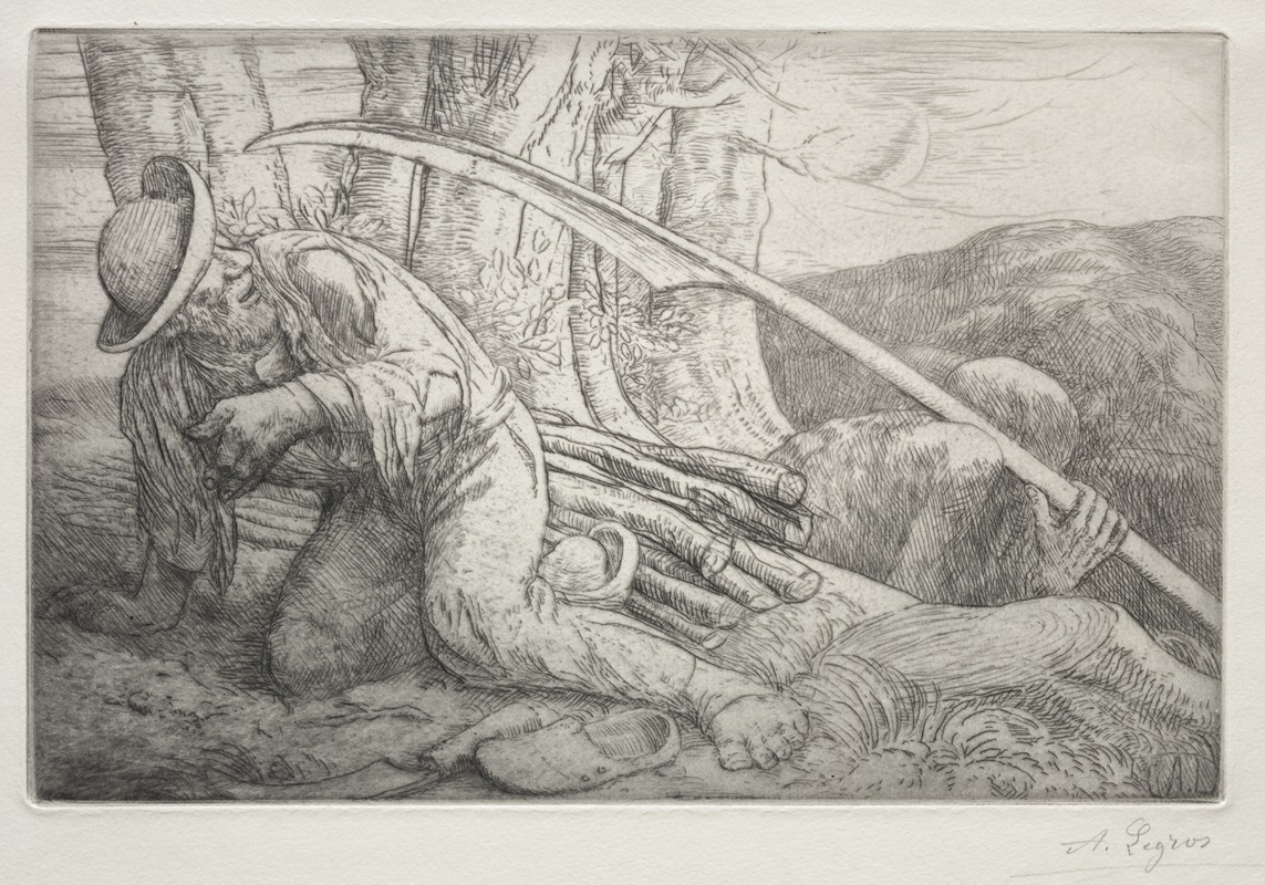 Alphonse Legros - La Mort et le Bûcheron