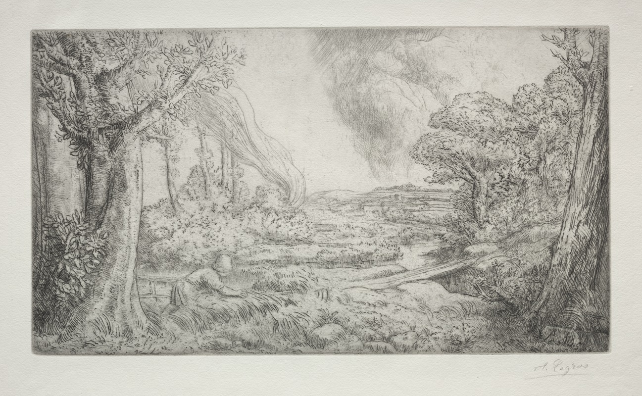 Alphonse Legros - Landscape 4