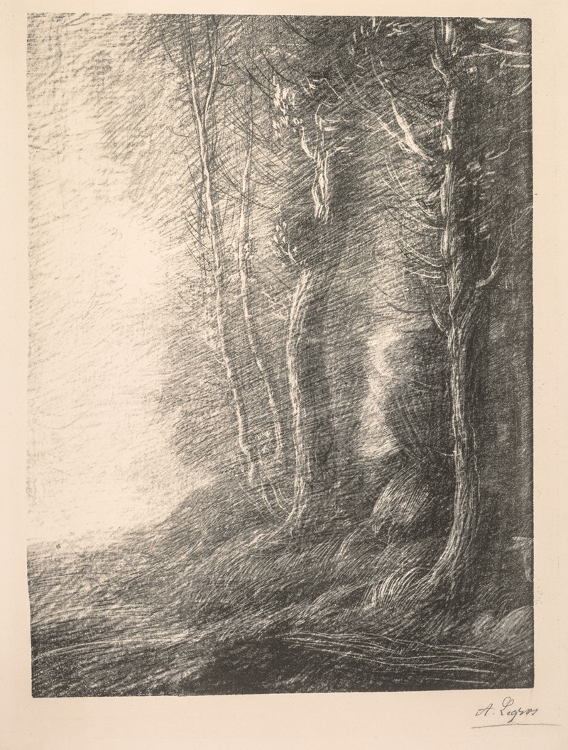 Alphonse Legros - Landscape 5