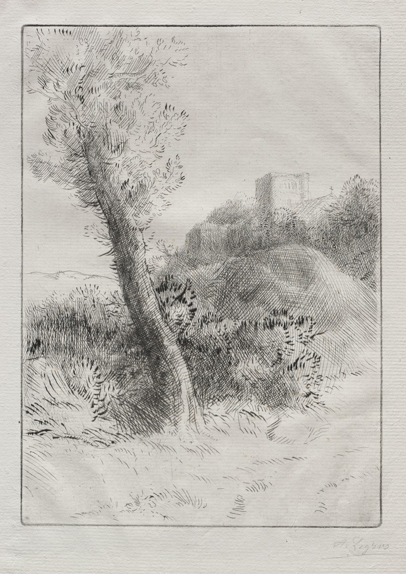 Alphonse Legros - Landscape 6