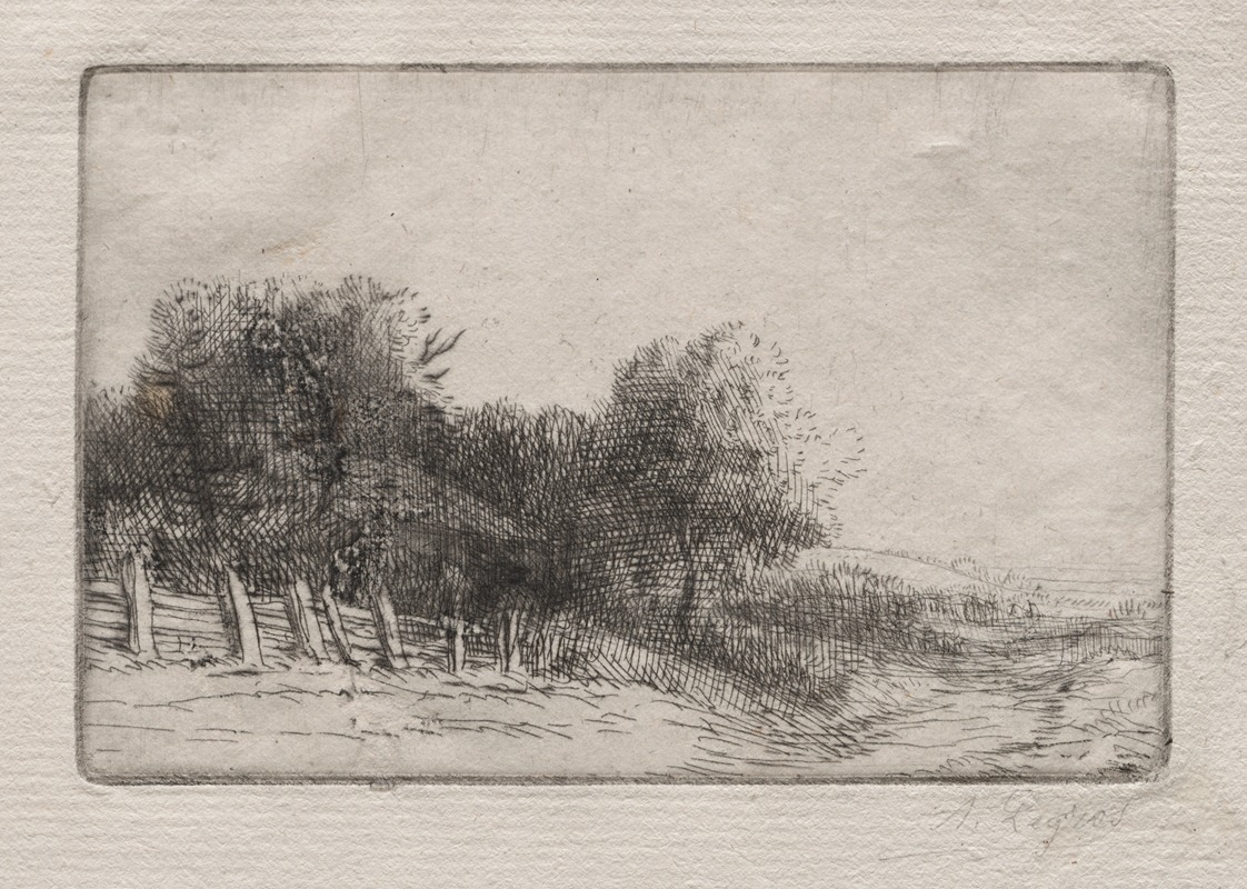 Alphonse Legros - Landscape 7