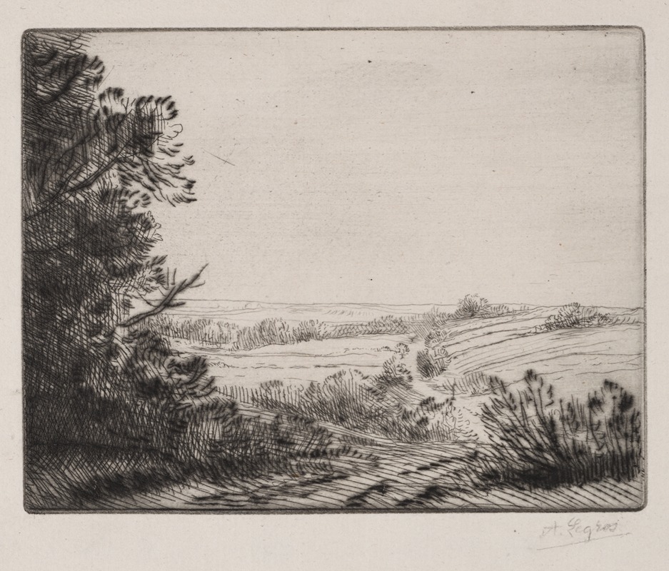 Alphonse Legros - Landscape