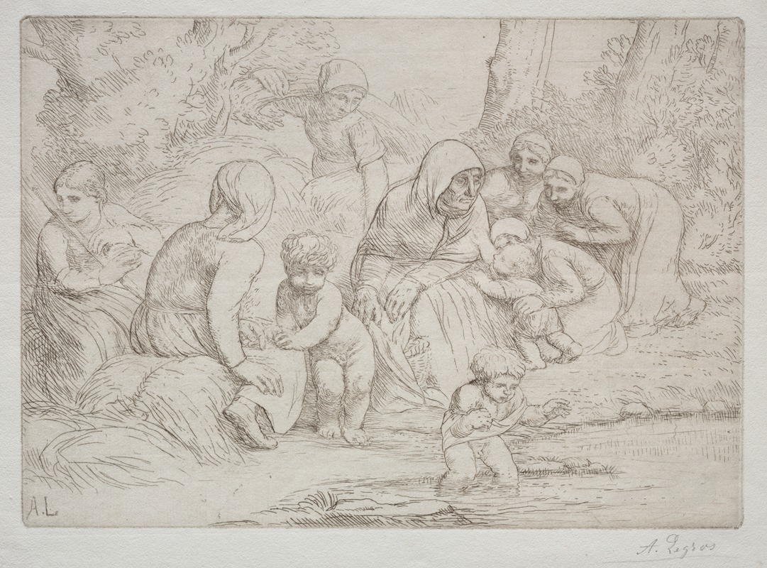 Alphonse Legros - L’Été