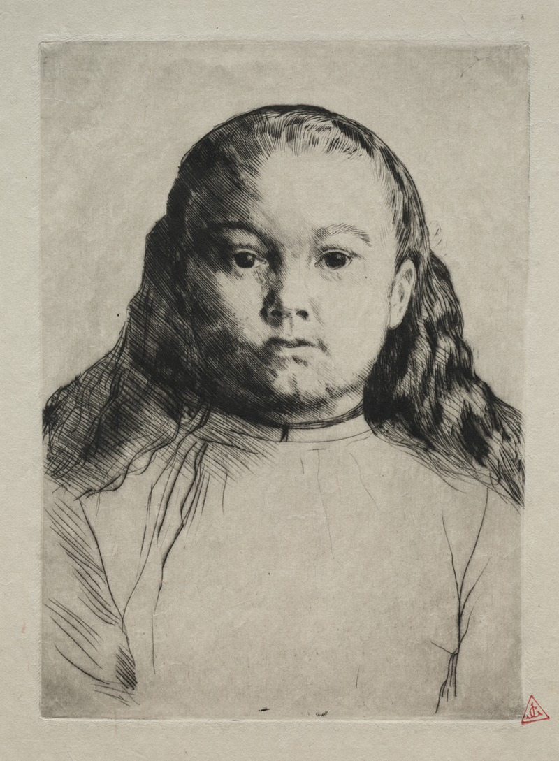 Alphonse Legros - Little Marie