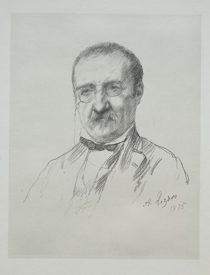 Alphonse Legros - Mr. Champfleury