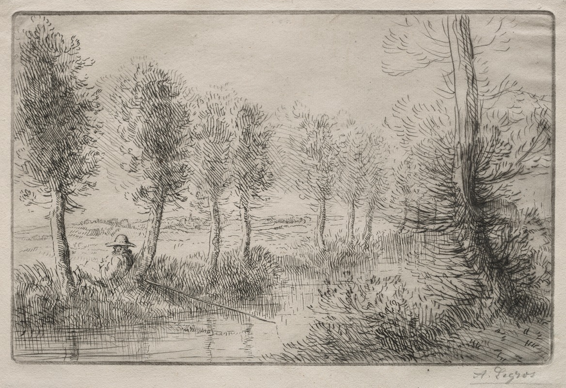 Alphonse Legros - Near the Mill