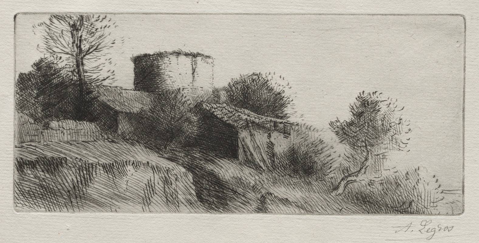 Alphonse Legros - Pigeon Tower