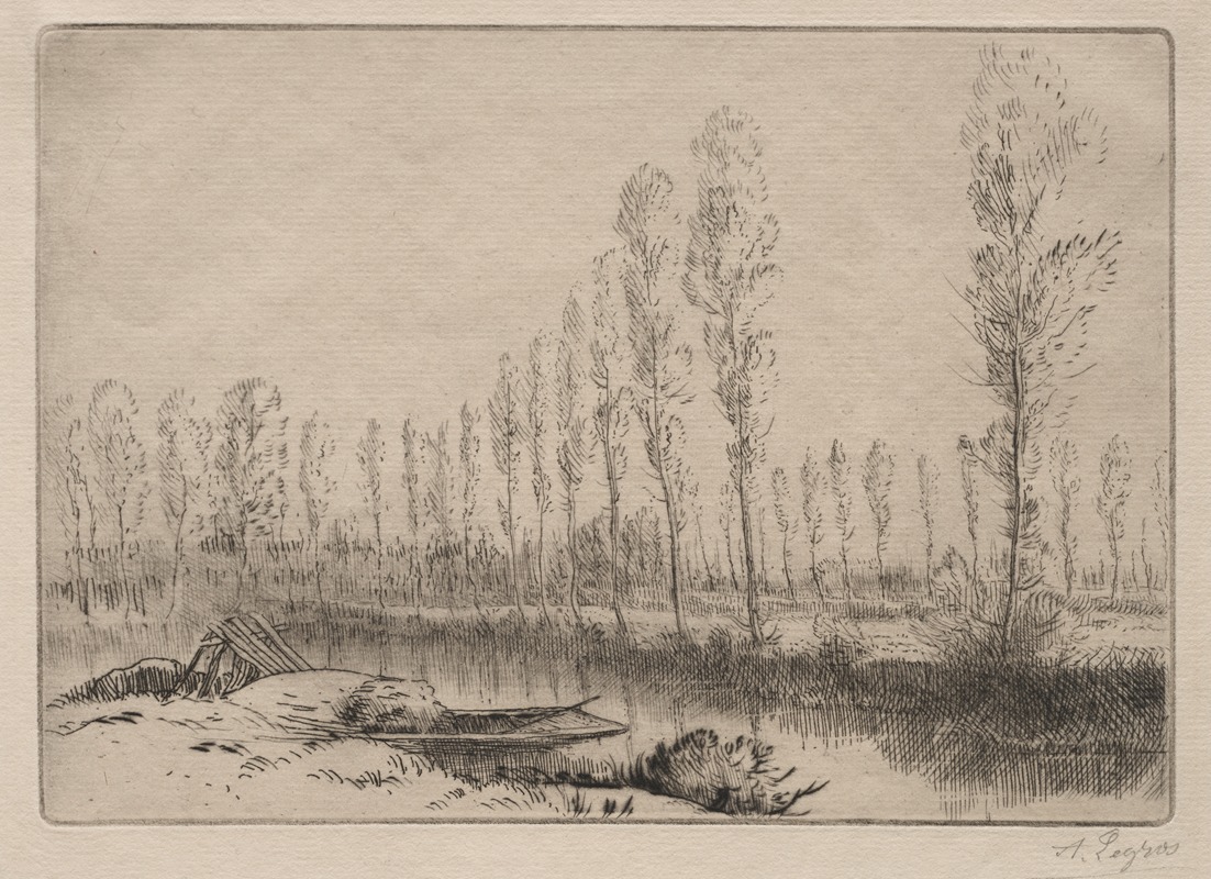 Alphonse Legros - Près d’Amiens, les tourbières