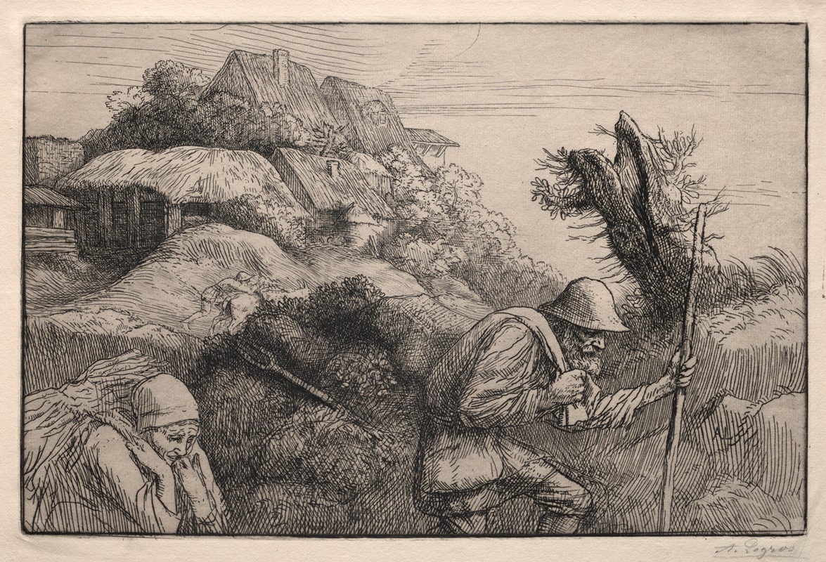 Alphonse Legros - Return from the Woods (Le Retour du Bois)