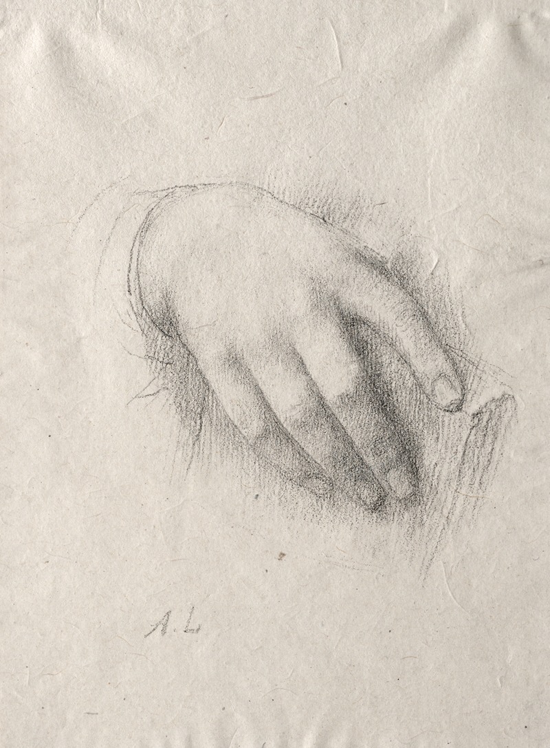 Alphonse Legros - Study of Hands