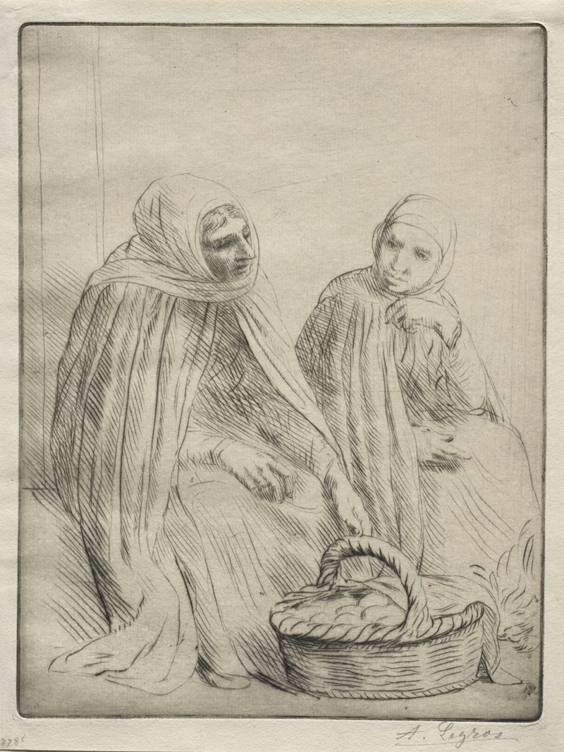 Alphonse Legros - The Egg Merchants