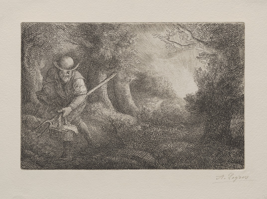 Alphonse Legros - The Gardener