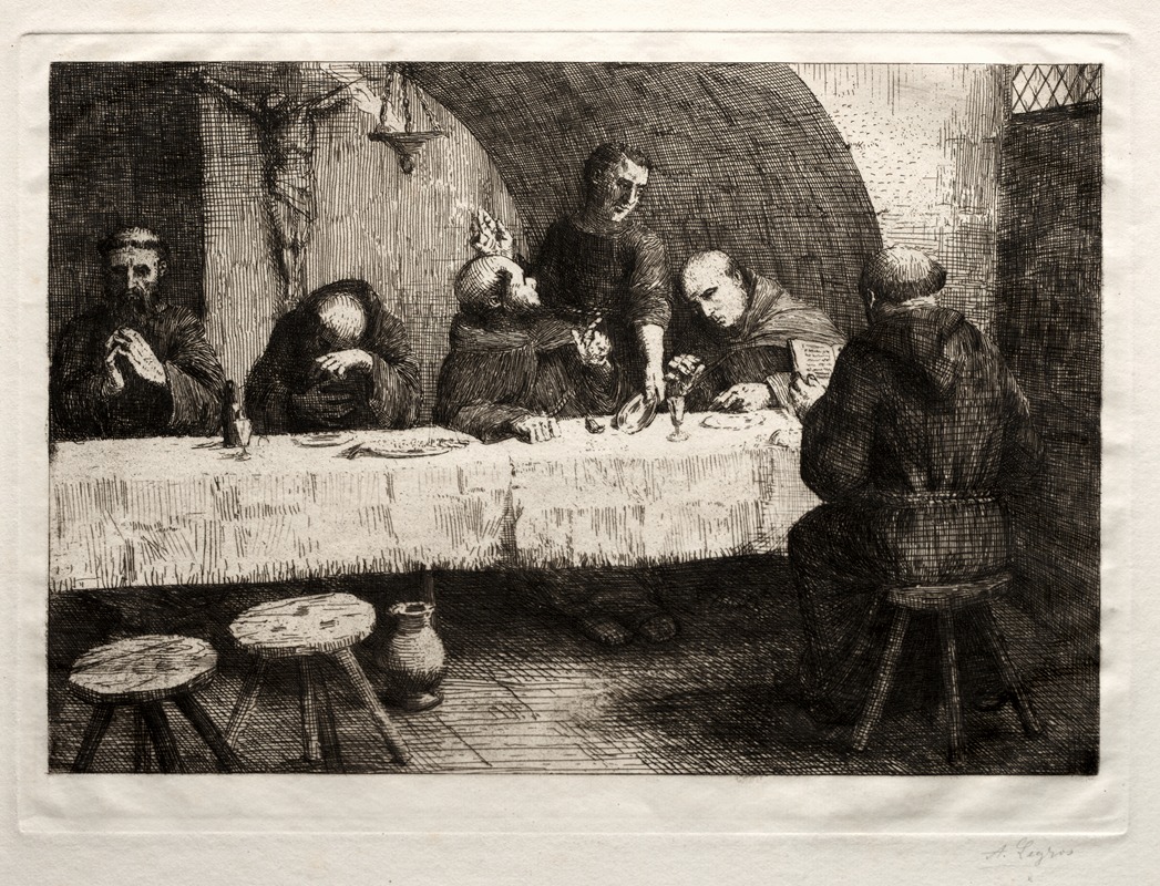 Alphonse Legros - The Refectory