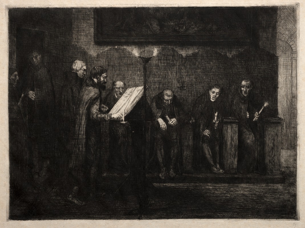 Alphonse Legros - The Spanish Singers