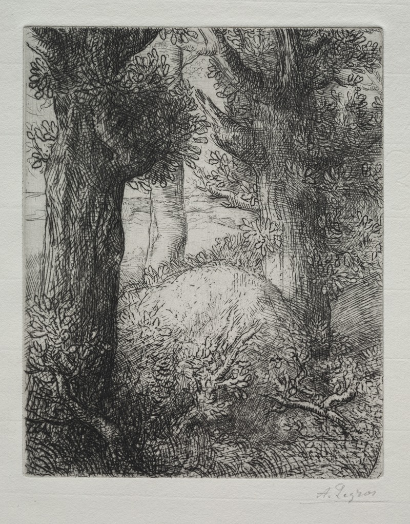 Alphonse Legros - Tumulus gaulois