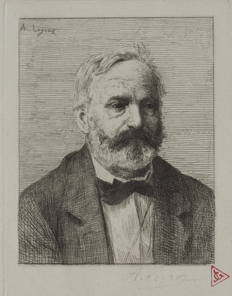 Alphonse Legros - Victor Hugo