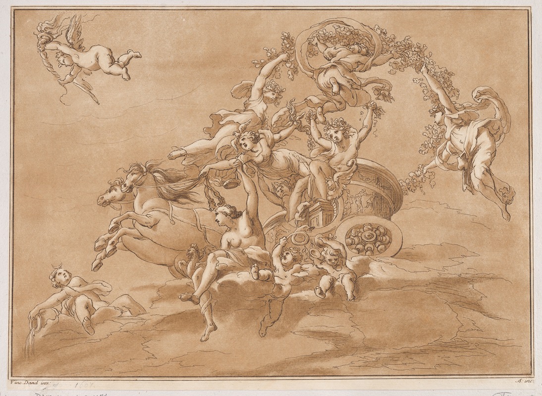 Andrea Scacciati - A goddess in a chariot