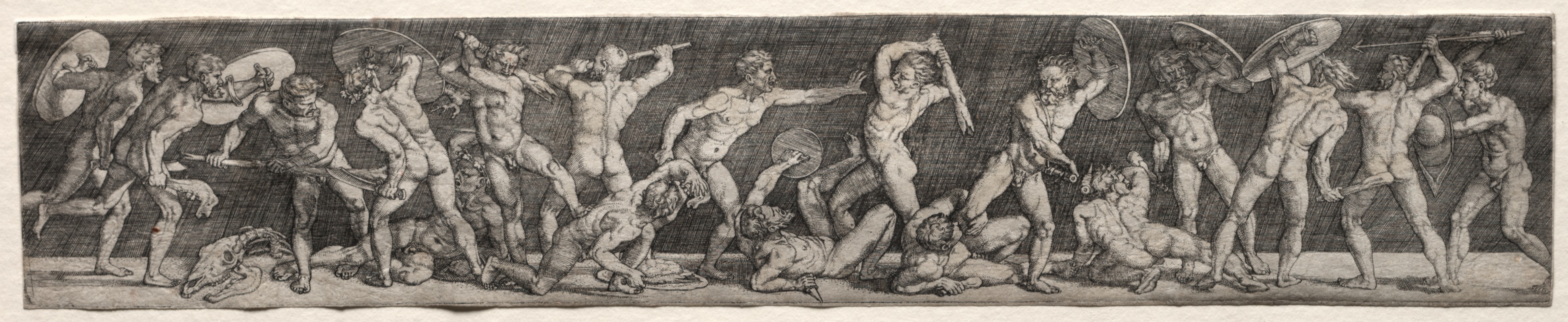 Barthel Beham - Battle of Naked Men