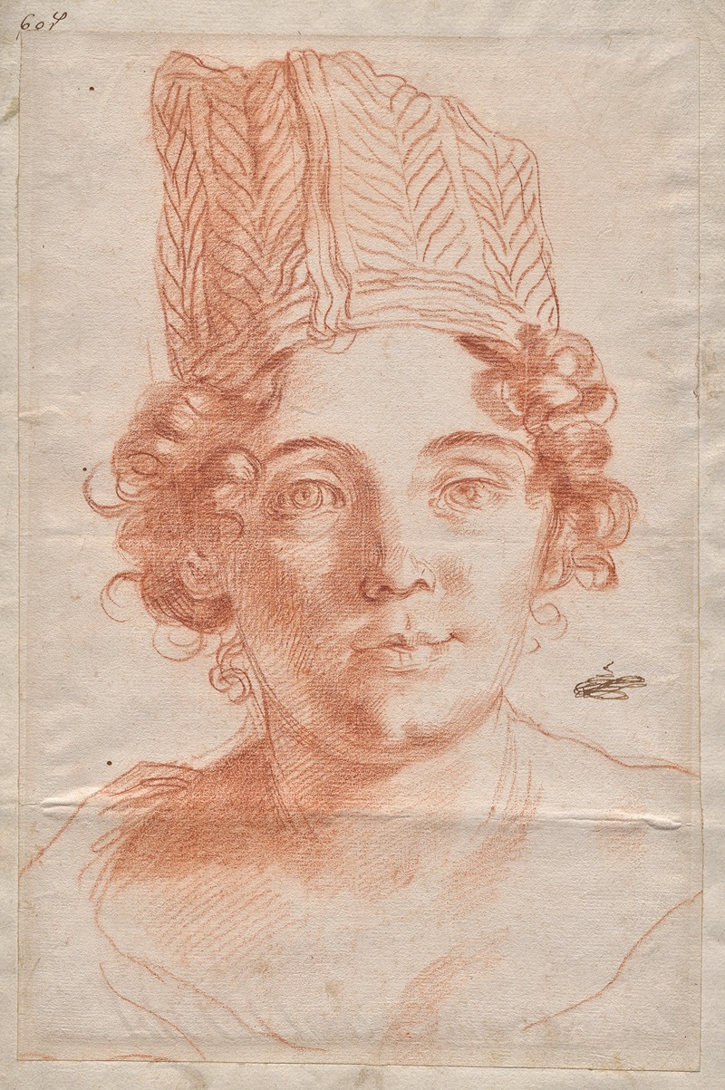 Carlo Maratti - Portrait of Francesca Gommi, Wife of Carlo Maratti