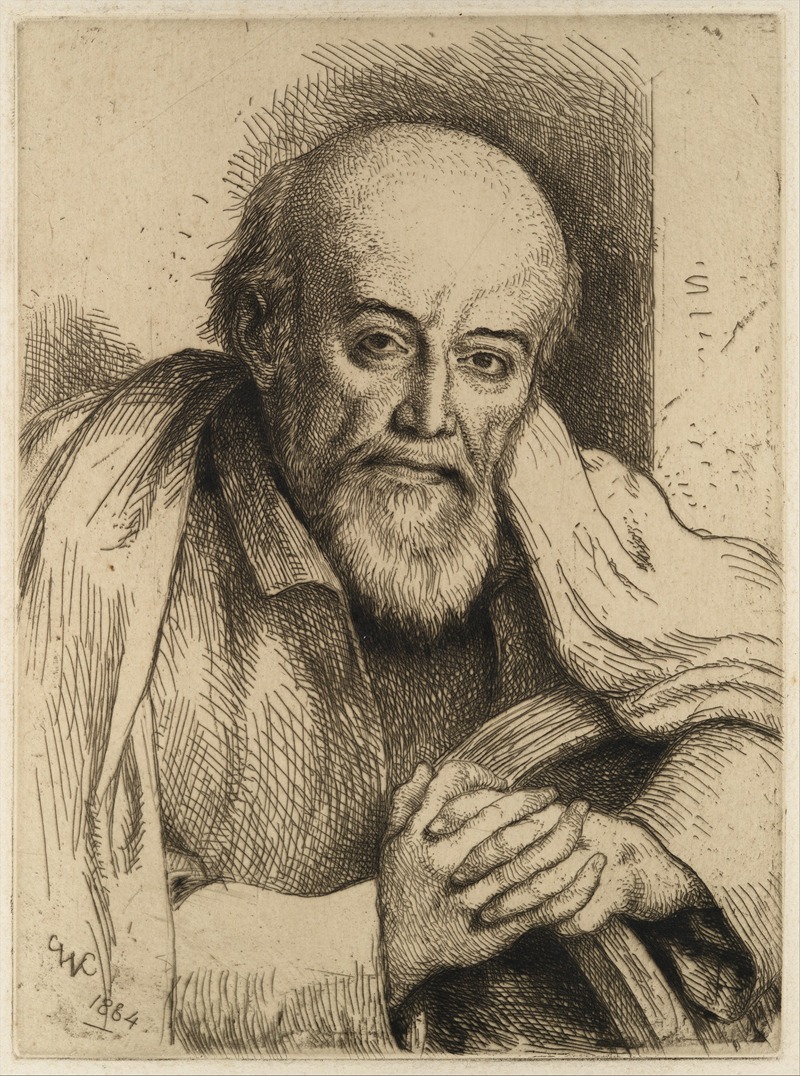 Charles West Cope - Portrait of Samuel Palmer