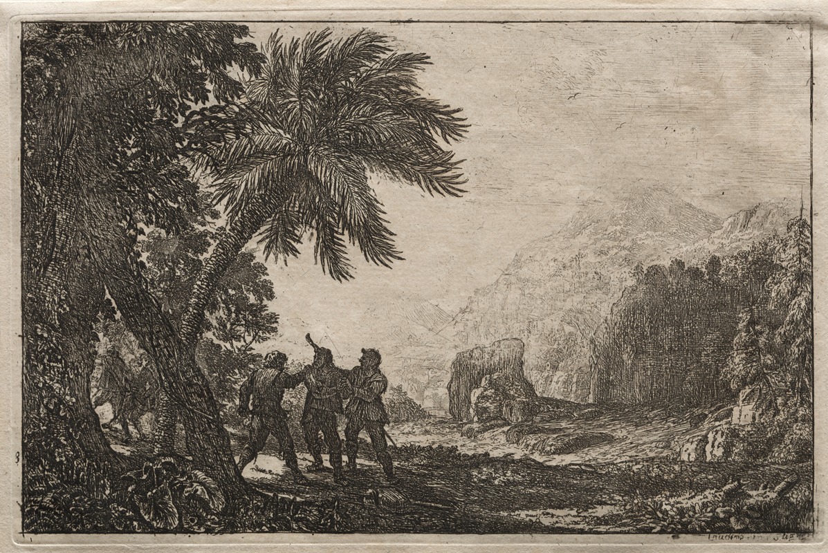 Claude Lorrain - Landscape with Brigands