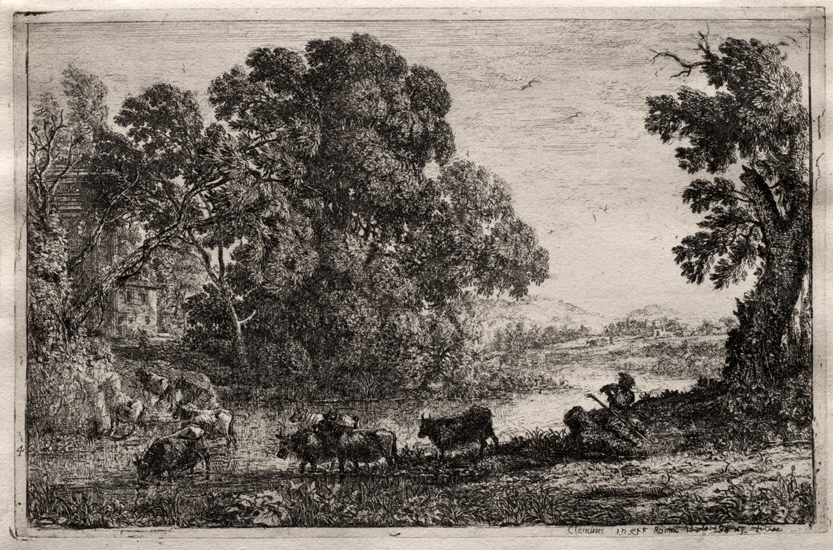 Claude Lorrain - The Cowherd